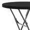Flash Furniture Elon Commercial Grade 2.6-Foot Round Black Indoor/Outdoor Plastic Bar Height Folding Table DAD-YCZ-80R-2-BAR-BLK-GG - alternate 10